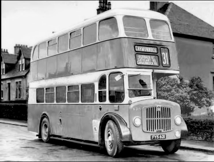 No. 31 Carmunnock bus, c.1956