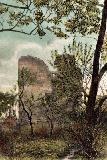 Colour view of Cathcart Castle