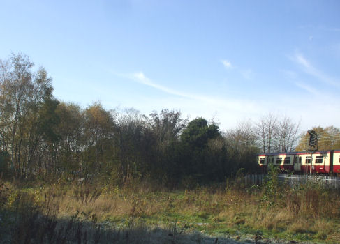 Old map of Cathcart Station before Cathcart Circle line was completed 
