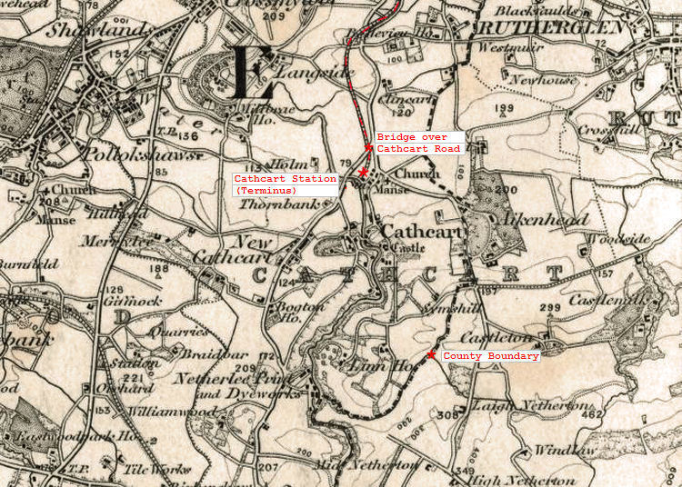 Origins and history of the Cathcart Circle railway line