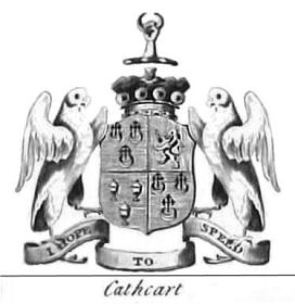 Arms of Sir William Cathcart
