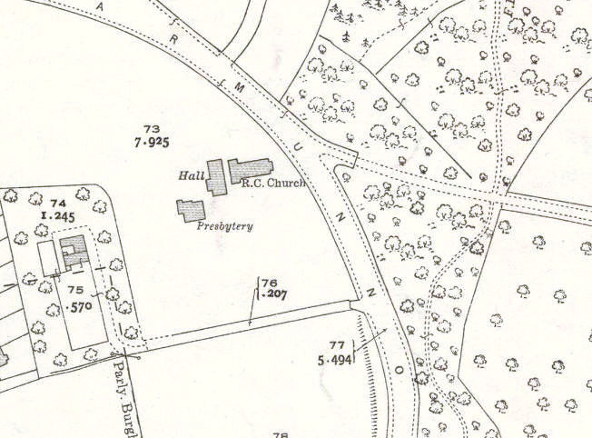 1935 map of entrance to Aikenhead Estate / King's Park