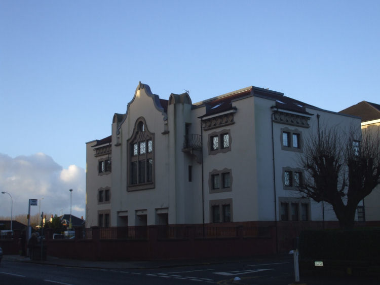 Early morning view at former Toledo cinema