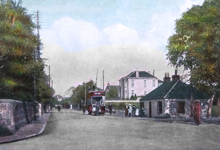 Old toll house at Eastwood Toll before redevelopment