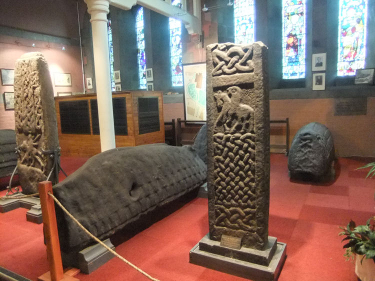 Early mediaeval stones at Govan Parish Church  