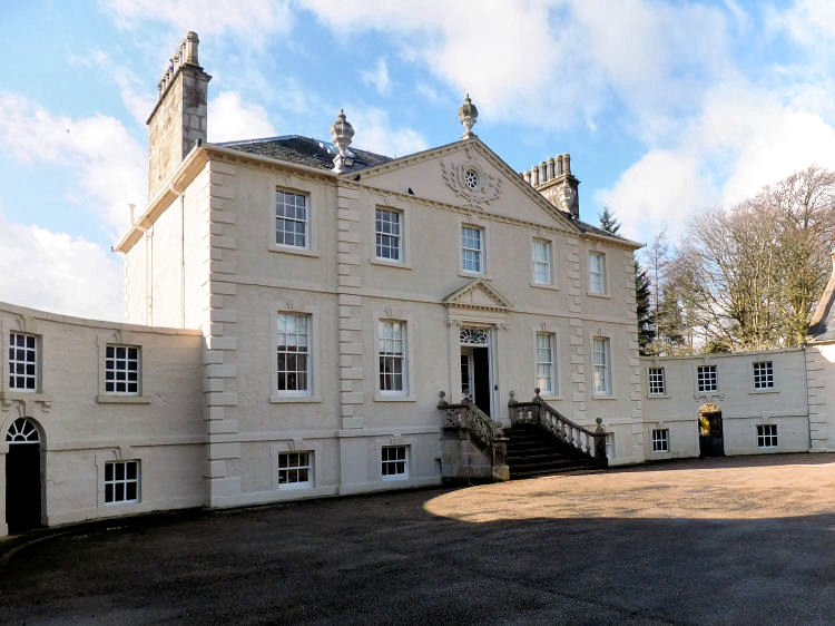 Front of Greenbank House