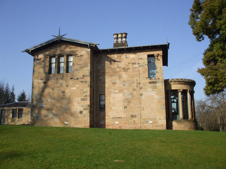 South-east fa�ade of Alexander Thomson's Holmwood House