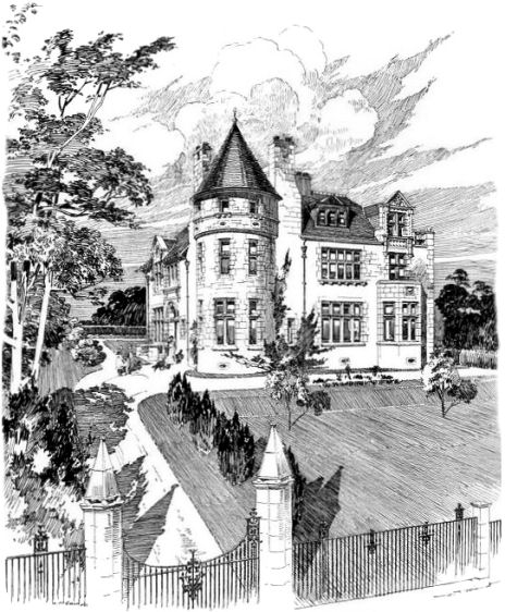 'Inchgarvie' Sherbrooke Avenue, Pollokshieldss