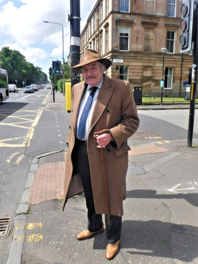 Jack McLean in Strathbungo, June 2019