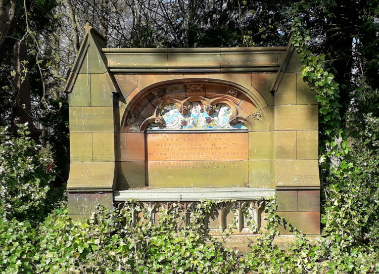 Tomb of architect, J.B. Wilson, Cathcart Cemetery
