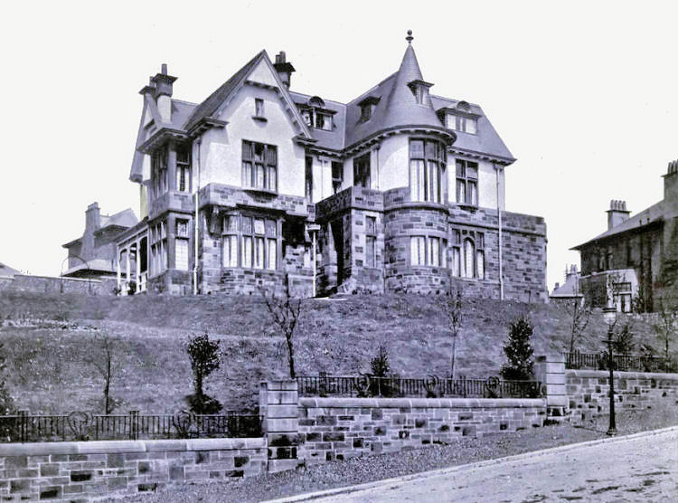 Photograph of 'Kelmscott', Pollokshields, 1905