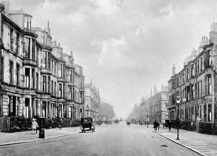 1920's view of Kenmure Street, Pollokshields