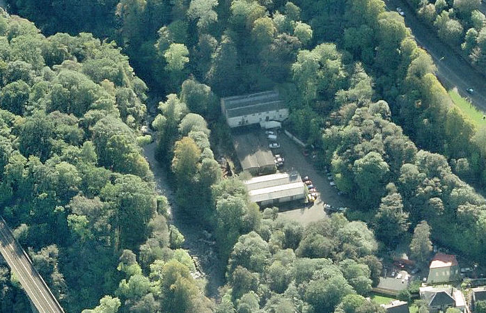 Site of Lower Mill, Busby 