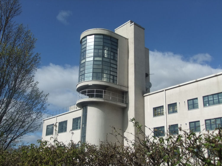 Art Deco tower of the Luma Building