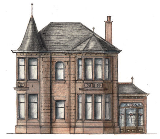 Detached Villa in Pollokshields