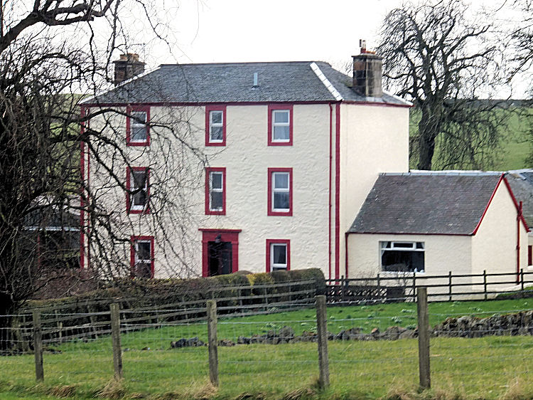 Three storey farmhouse, Burnhouse Farm