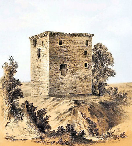 Mearns Castle, 1873