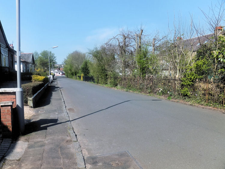 City boundary at Newlands and Giffnock