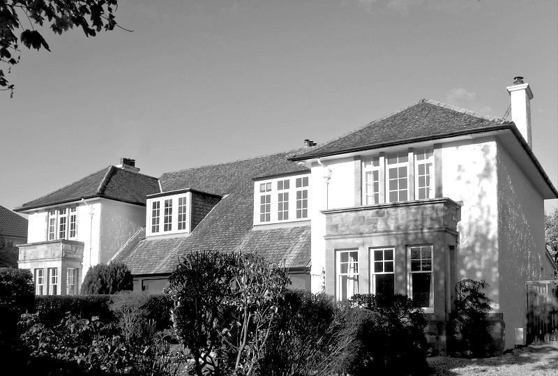 Double villa in Arts & Crafts style, Newlands