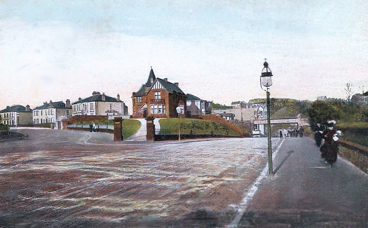 Early twentieth century view of Langside Drive, Newlands