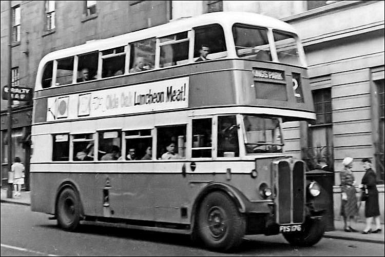  No.2 Corporation bus to King's Park passing through the city centre