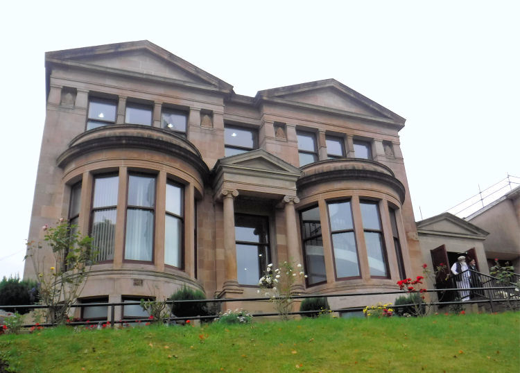 Photograph of 'Norwoodville', Pollokshields, 2017