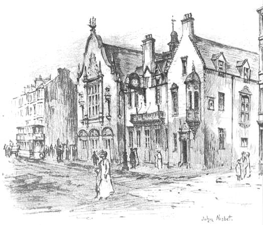 Sketch of Pearce Institute, Govan