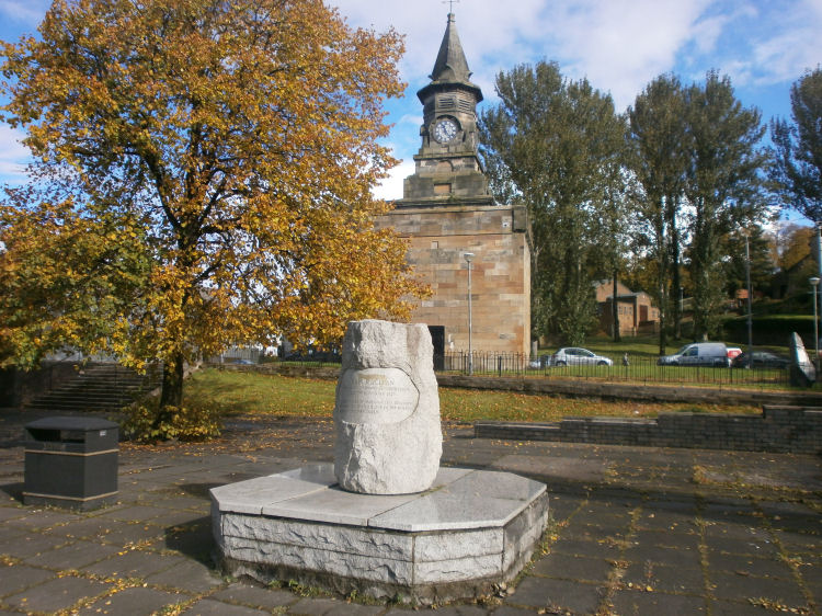 Pollokshaws Town House and memorial to John Maclean (1879 -1923 