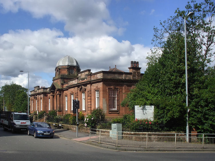Former Cathcart Parish Council Chambers, now Mount Florida Medical Centre