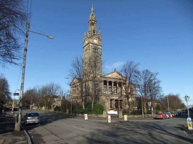 Former Pollokshields Free Church, built in 1878