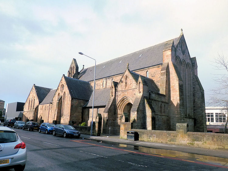 Gable of Shawlands Parish Church, now known as Destiny Church