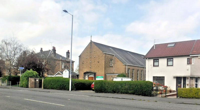 Housing surrounding St Gabriel's RC Church, Merrylee