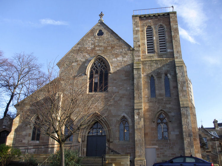 St Mary's Roman Catholic Church Pollokshaws, built 1865, designed by William Nicholson