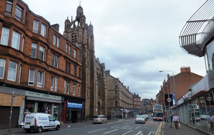 Pollokshaws Road Strathbungo, June 2014