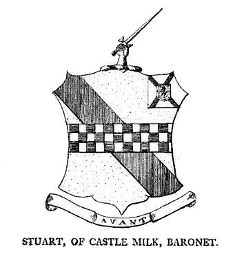 Arms of Sir John Stuart of Castlemilk