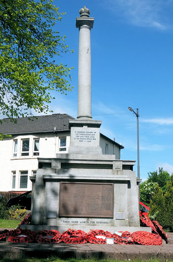 Thornliebank war memorial