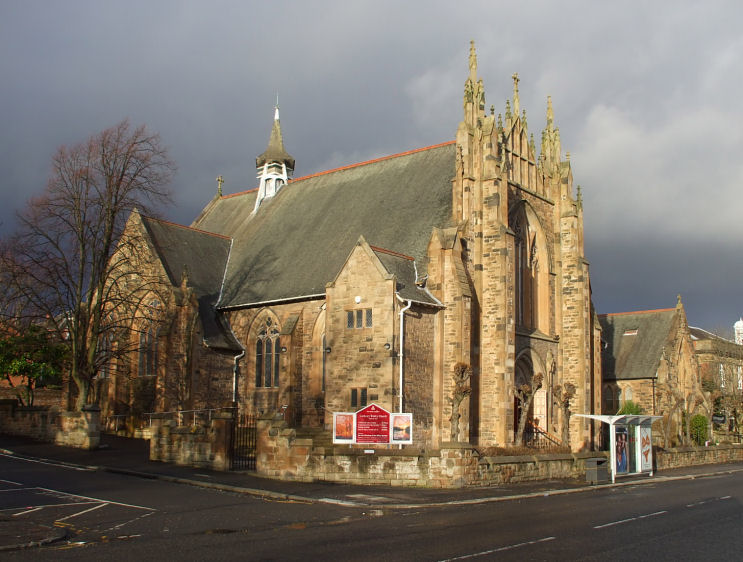 View of Cathcart Trinity Church from south east
