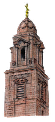 Tower of St Aloysius Church, Glasgow 