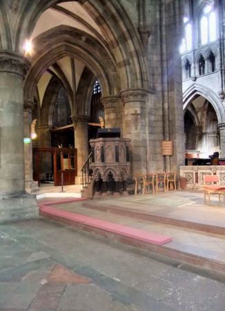 Pulpit at St Mary's Episcopal Cathedral, Edinburgh