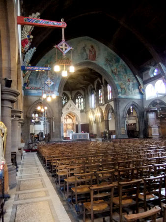 View of the interior of St Mary's Roman Catholic Cathedral, Edinburgh