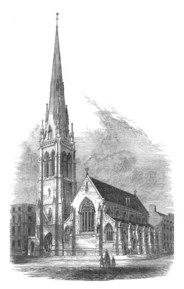 Engraving of Renfield - St. Stephen's Church