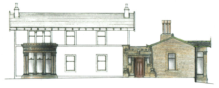 Busby House, altered and extended by Alexander Thomson