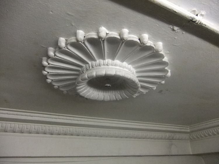 Ceiling Rose at Egyptian Halls