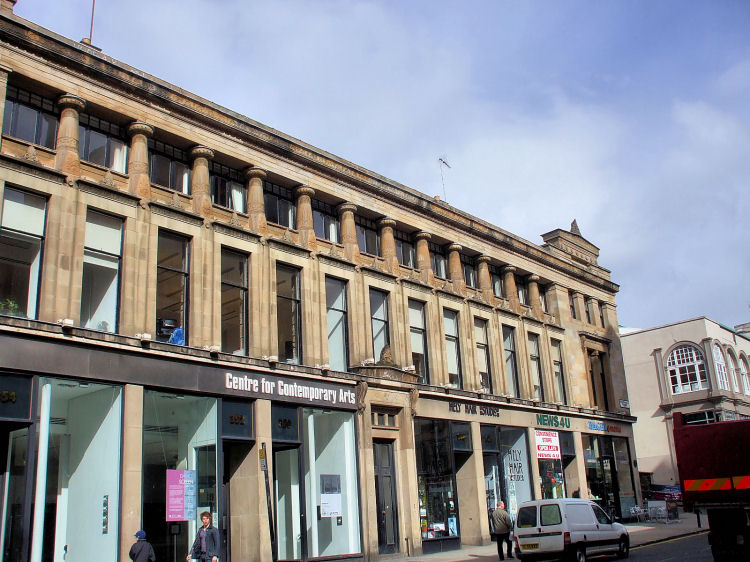 View of Grecian Chambers, Sauchiehall Street, from the west