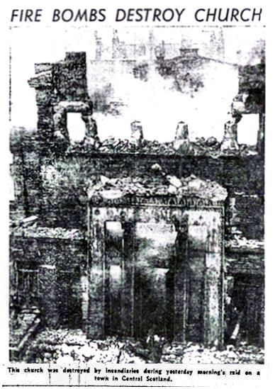 Extract from Glasgow Herald, 26 March 1943