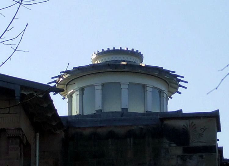 Cupola at rooflight at Holmwood House