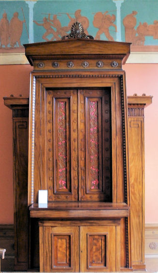 Ornate furniture at Holmwood House