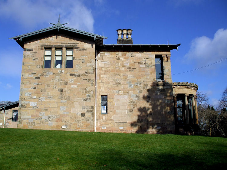 Eastern fa�ade of Holmwood House