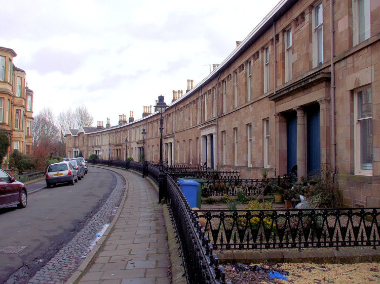 View of Millbrae Crescent from Millbrae Road