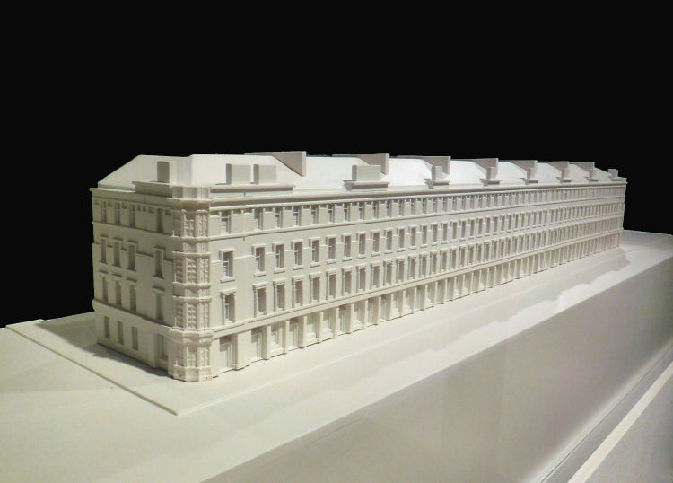 3D model of Queen's Park Terrace, Eglinton Street